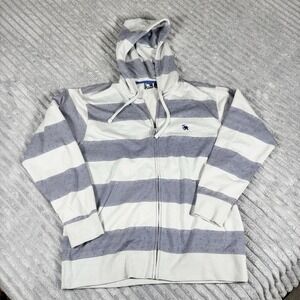 Gotcha Men Size Large Full zip vintage Y2K "Gotcha" all over print hoodie  VTG‎